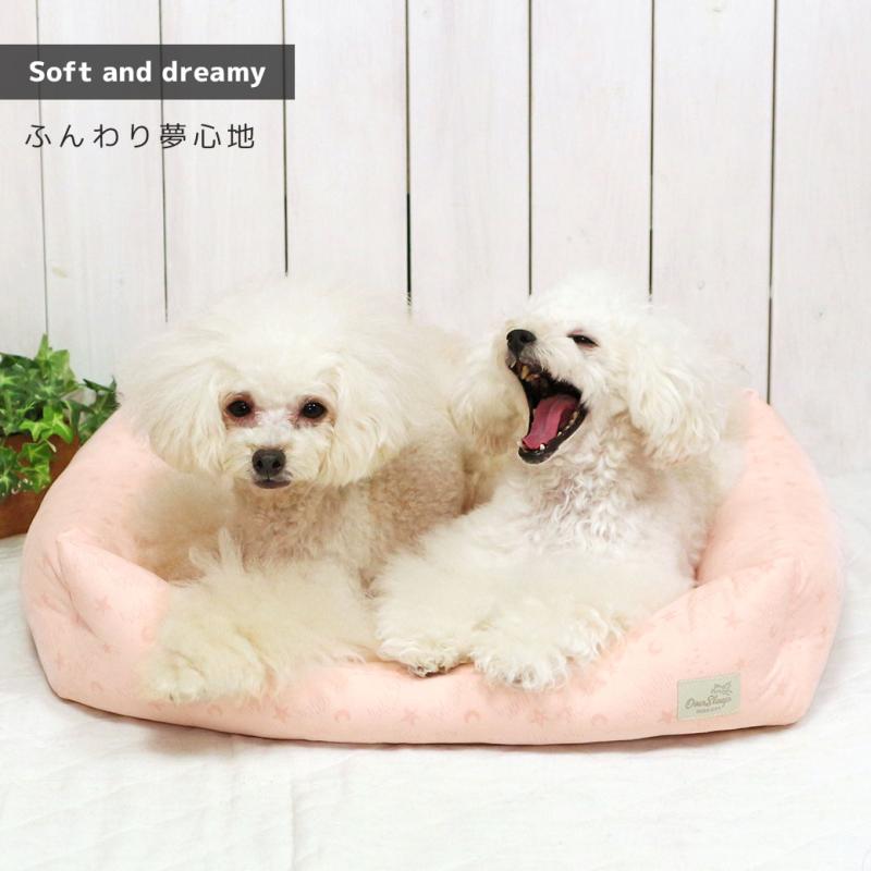 IDOG&ICAT スクエアベッド オリジナル柄