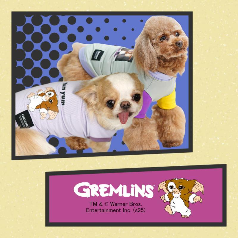 iDog COOL+MOSCAPE GREMLINSギズモの3つの約束Tシャツ