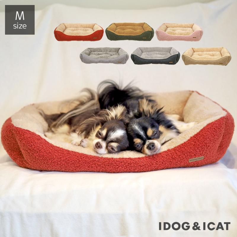 IDOG&ICAT スクエアベッド Mサイズ