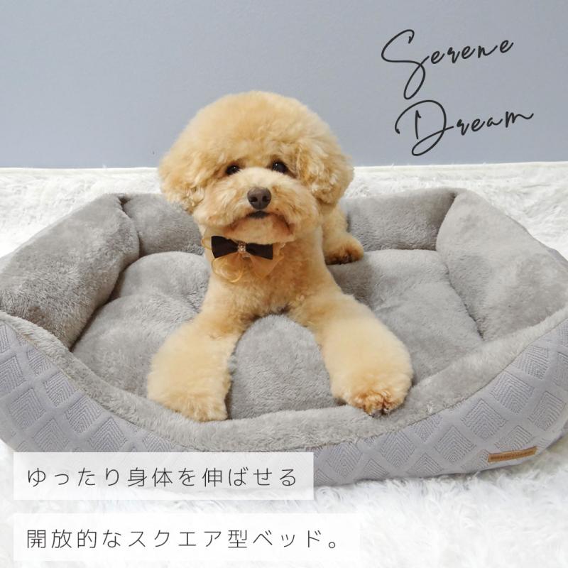 IDOG&ICAT スクエアベッド Mサイズ