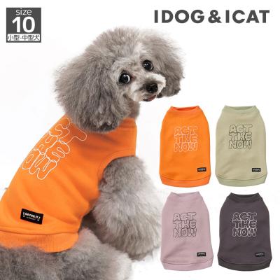 iDog 裏起毛バックプリントタンク