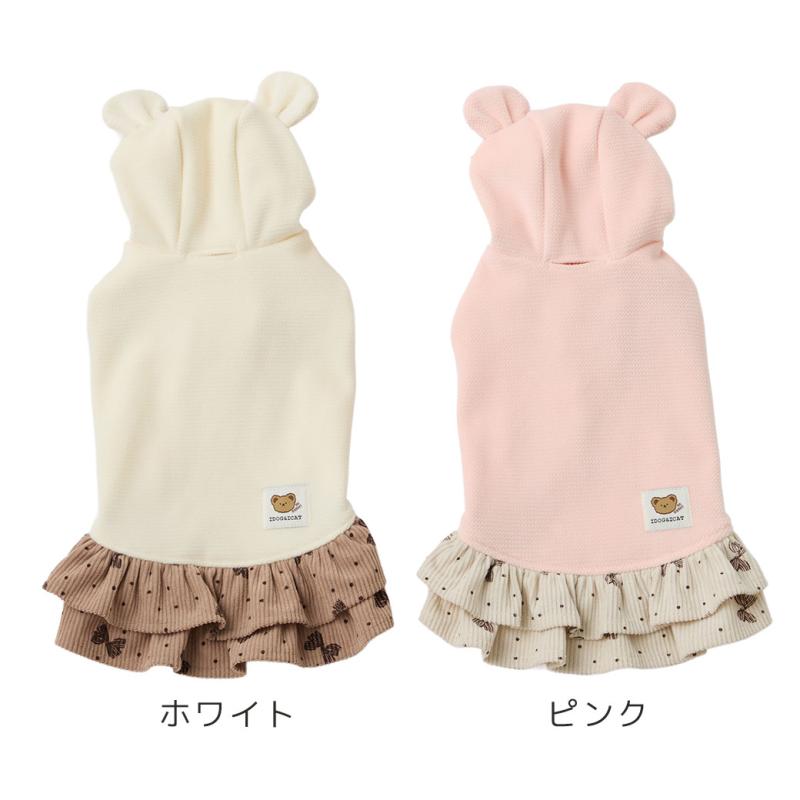 iDog fleur こぐまワンピ