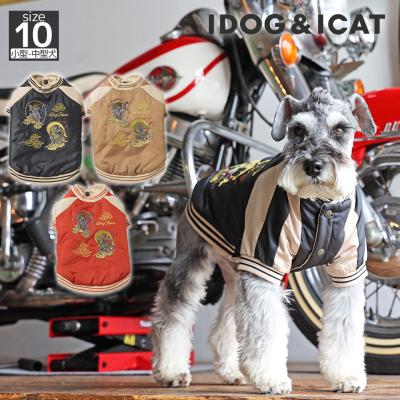 iDog スカジャン 風神雷神