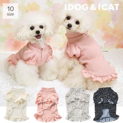 iDog フリルブラウス