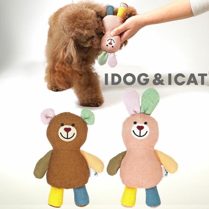 iDog カラフルアニマル 鳴き笛入り