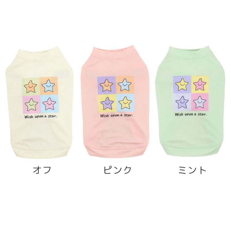 iDog COOL Chill ブロックスタープリントタンク