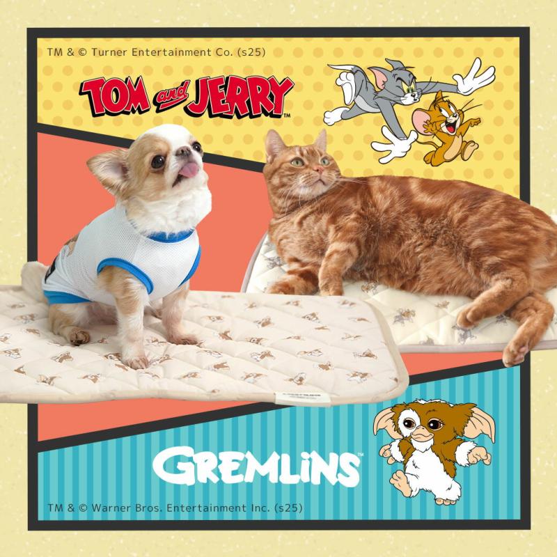 IDOG&ICAT クール ステイキルトマット キャラクター