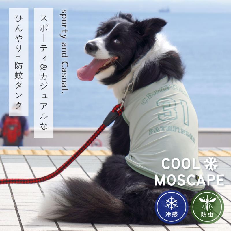 iDog COOL+MOSCAPE メッシュプリントタンク